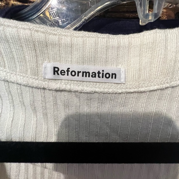 Reformation Gellar Knit Top M - Picture 6 of 11